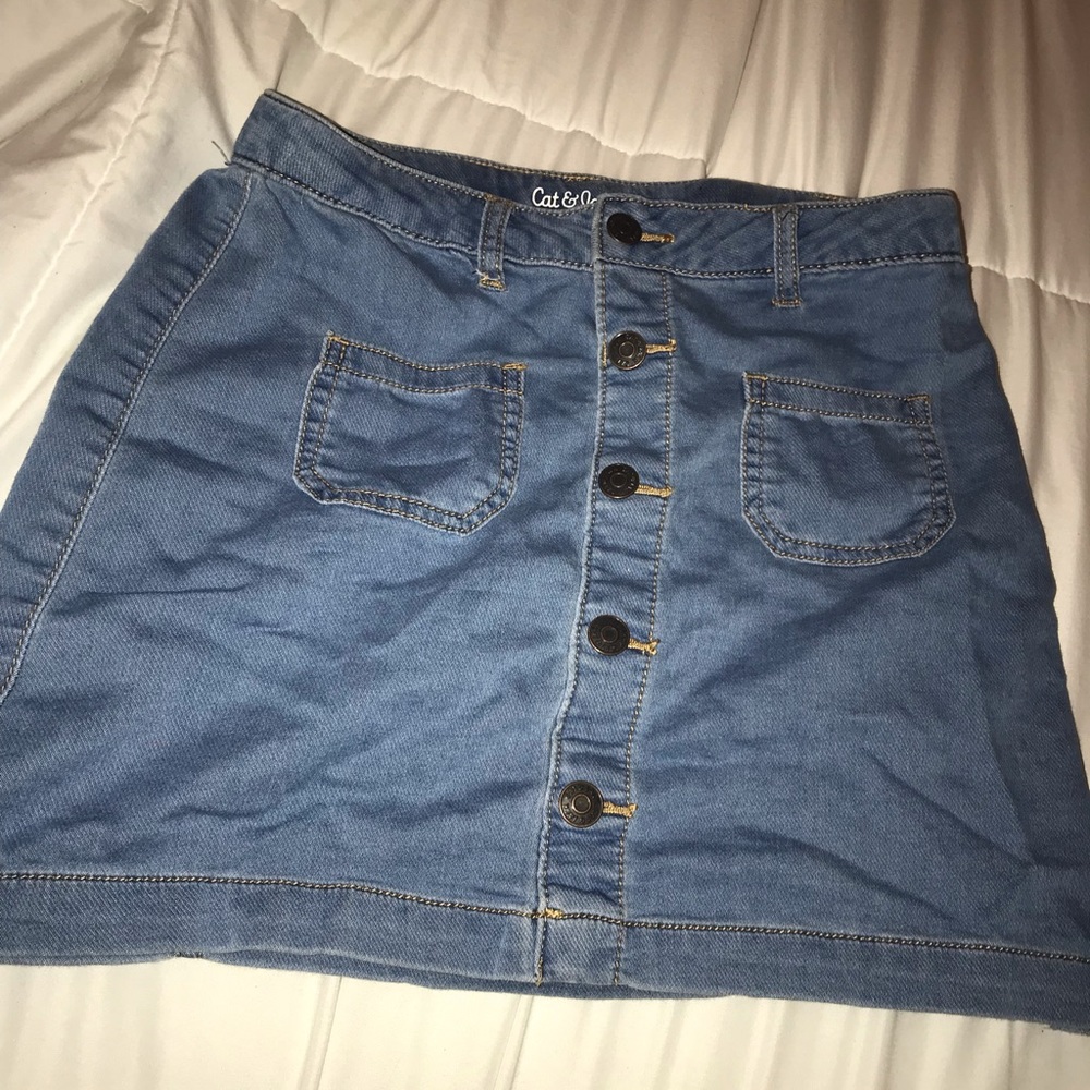 Denim skirt